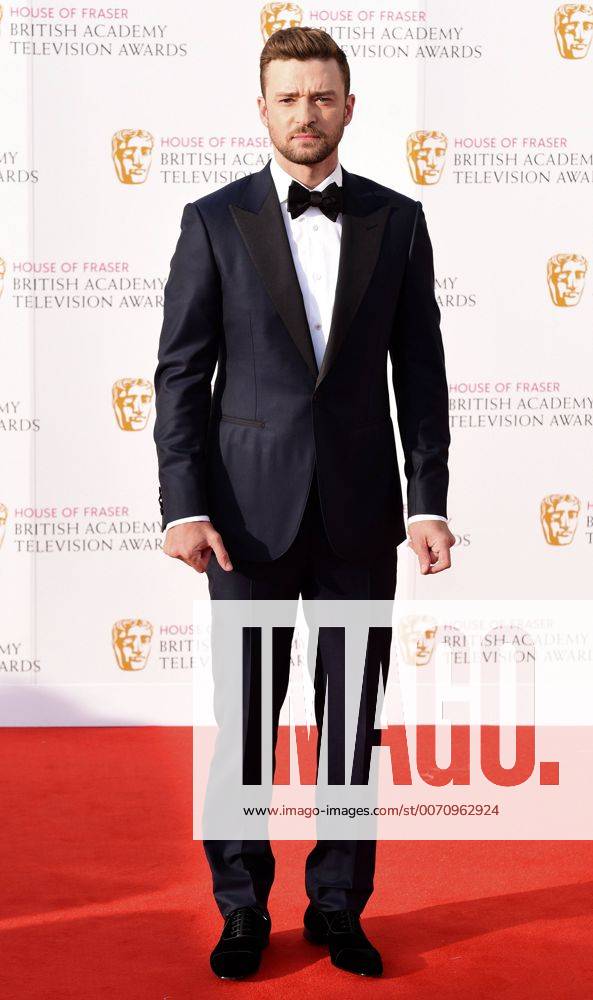 The House Of Fraser BAFTA TV Awards 2016 London, UK. Justin Timberlake at The House Of Fraser BAFTA TV Awards held at Royal Festival Hall, Bellvedere Road, Southbank, London on Sunday 8 May 2016. LMK392 -60273-090516