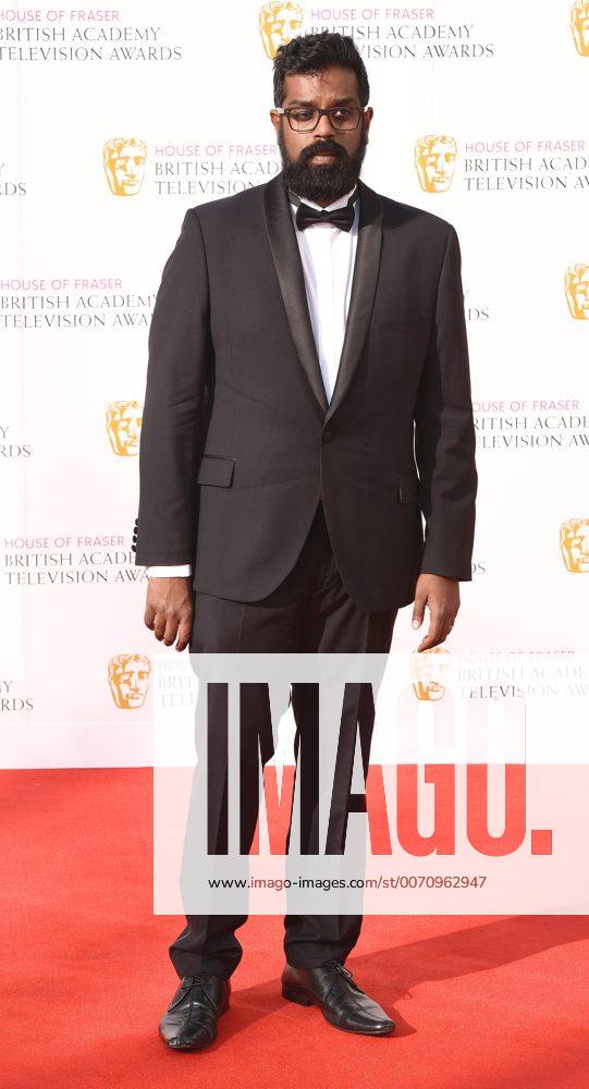 The House Of Fraser BAFTA TV Awards 2016 London, UK. Romesh Ranganthan at at The House Of Fraser BAFTA TV Awards held at Royal Festival Hall, Bellvedere Road, Southbank, London on Sunday 8 May 2016. LMK392 -60273-090516