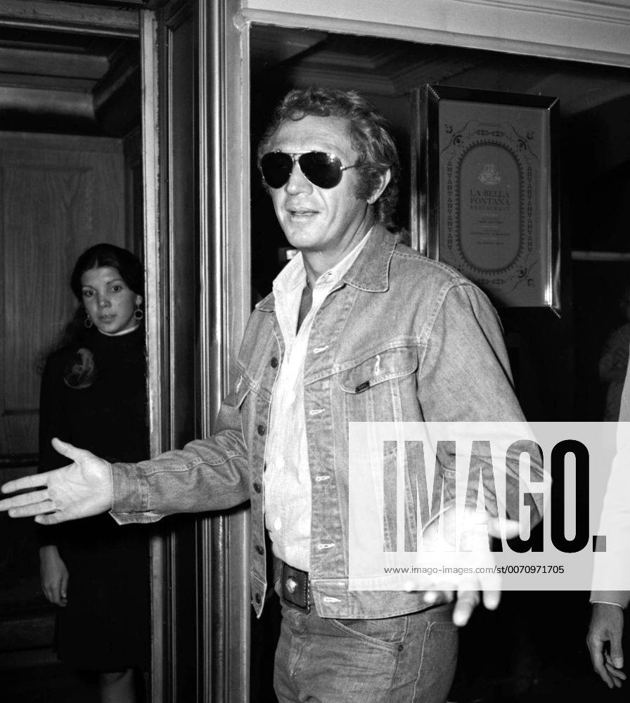 Jan. 1, 2011 - Hollywood, California, U.S. - STEVE MCQUEEN AT THE DAISY CLUB PARTY.9 14 1972. 9153. - ZUMAr82_