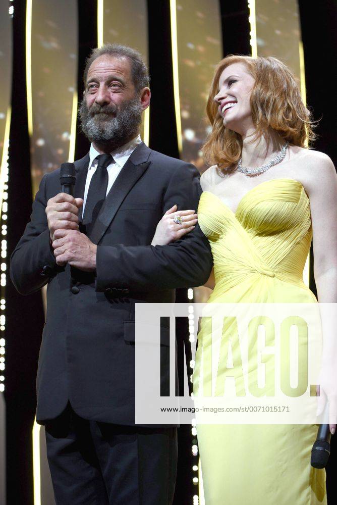 Serge Arnal Starface 2016-05-11 France 69th Annual Cannes Film Festival. Opening ceremony. 69ème Festival International du film de Cannes. Cérémonie d Ouverture. Lindon, Vincent; Chastain, Jessica