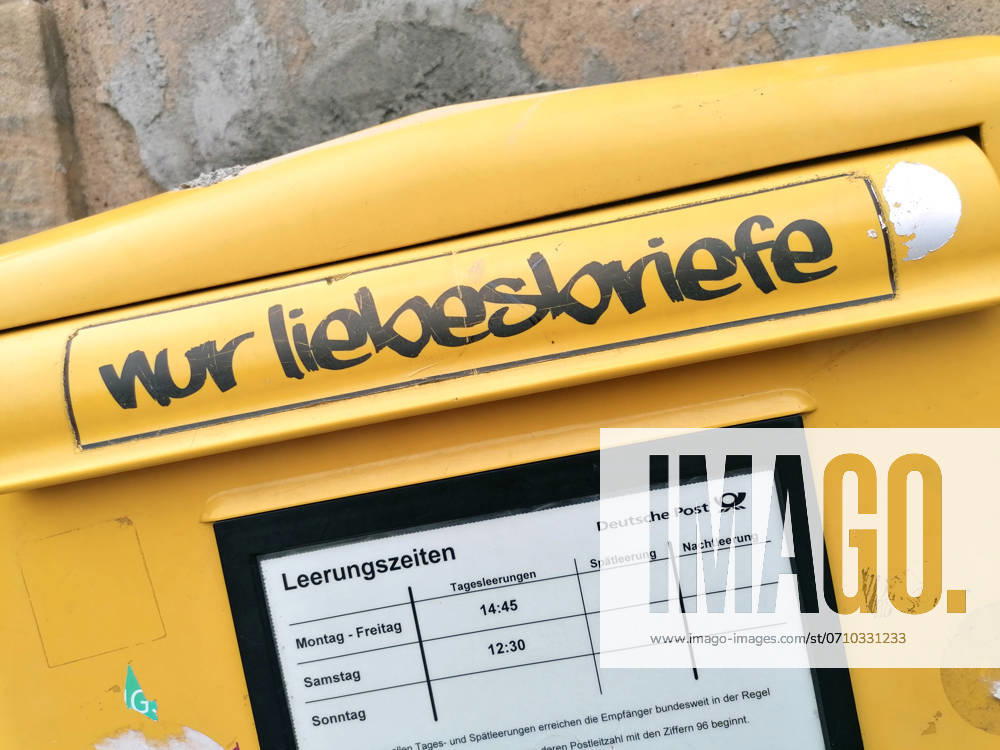 Only love letters should go in this letterbox
