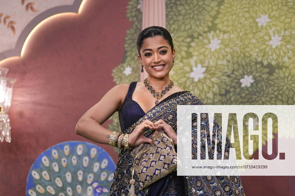Anant-Radhika s post wedding ceremony Mumbai: Actor Rashmika Mandanna poses for photos upon her arrival to attend Anant Ambani and Radhika Merchant s post wedding ‘Blessing Ceremony’, in Mumbai, Saturday, July 13, 2024. (PTI Photo Kunal Patil) (PTI07_13_2024_000225A) Mumbai Maharashtra India