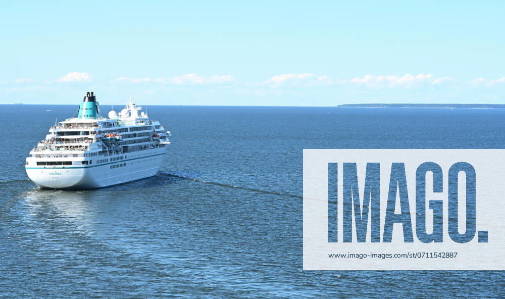 Cruise terminal Tallinn The MS Amadea from Phönix Reisen leaves the port of Tallinn Tallinn Estonia