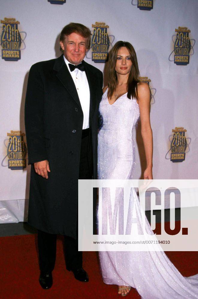 Jan. 1, 2011 - K17387KJ.SPORTS ILLUSTRATED 20TH CENTURY SPORTS AWARDS AT MADISON SQUARE GARDEN NEW YORK CITY 12 02 1999.DONALD TRUMP AND MELANIA KNAUSS. KELLY JORDAN PHOTOS - ZUMAg49_