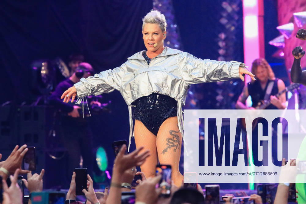 P NK Summer Carnival World Tour Leipzig 17 7 2024 P NK at the Summer Carnival World Tour in the Red Bull Arena in Leipzig Photo Matthias Gränzdörfer Saxony Germany