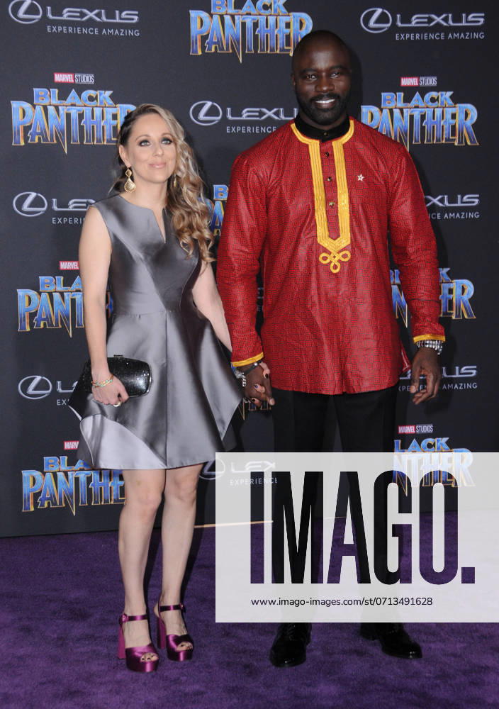 Marvel Studios Black Panther Los Angeles Premiere 29 January 2018 - Hollywood, California - Mike Colter. Marvel Studios Black Panther World Premiere held at Dolby Theater. Photo Credit: Birdie Thompson AdMedia Hollywood CA United States