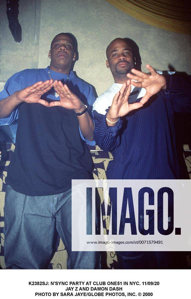 Jan. 1, 2011 - K2382SJ: N SYNC PARTY AT CLUB ONE51 IN NYC. 11 09 20.JAY Z AND DAMON DASH. SARA JAYE 2000 - ZUMAg49_