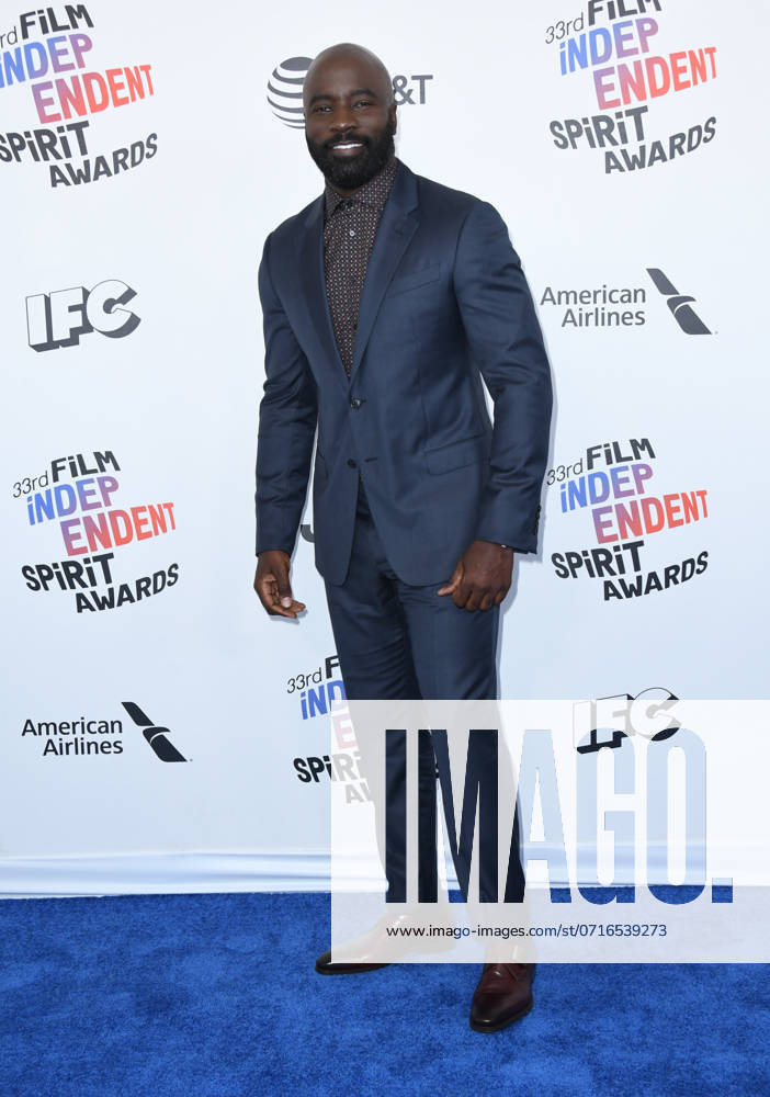2018 Film Independent Spirit Awards - Arrivals 03 March 2018 - Santa Monica, California - Mike Colter. 2018 Film Independent Spirit Awards -Arrivals, held at the Santa Monica Pier. Photo Credit: Birdie Thompson AdMedia Santa Monica CA United States