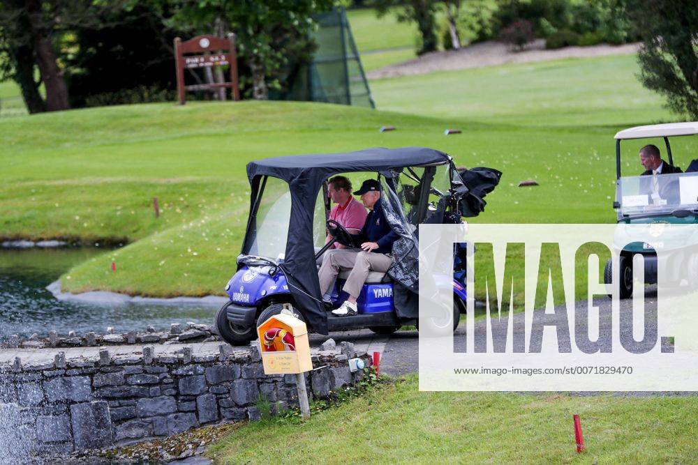 Castlebar, Mayo, Ireland - U.S. Vice President Joe Biden joins Irish Taoiseach Enda Kenny in a round of golf at Castlebar Golf Club June 23, 2016 in Castlebar, County Mayo, Ireland. Castlebar Ireland - ZUMAp138