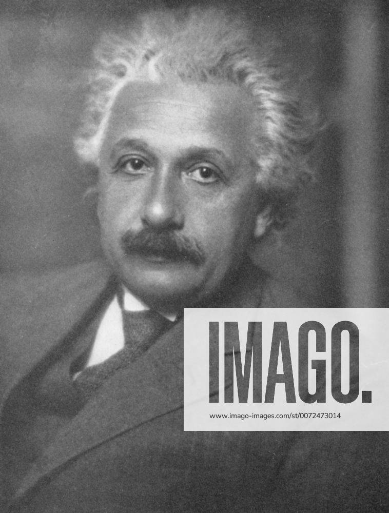 Albert Einstein (1879-1955), German-Swiss-American mathematician and physicist WHA !ACHTUNG AUFNAHMEDATUM GESCHÄTZT!