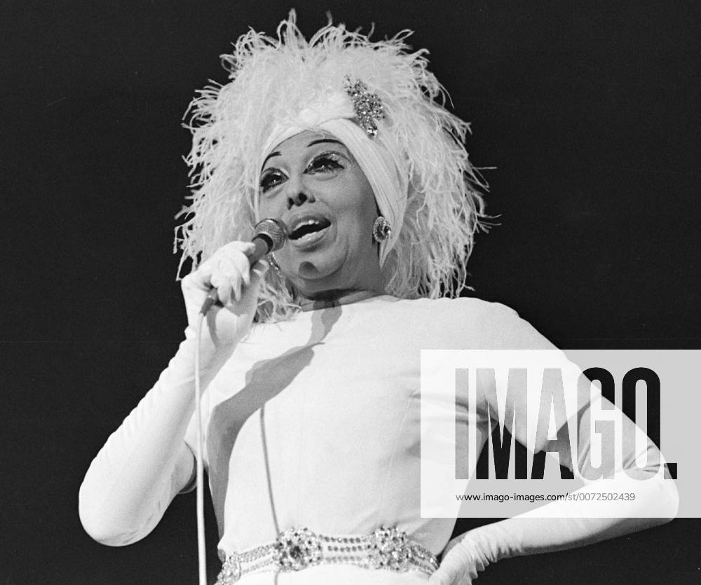 IMAGO ICONS: Josephine Baker American-born French dancer, singer and actress Josephine Baker performs in Prague, Czechoslovakia, June 9, 1970. (CTKxPhoto JirixKaras) CTKPhotoFO00288343
