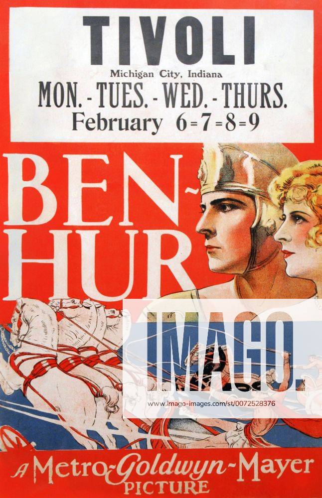 Ben Hur , the 1959 epic of all biblical epics starring Charlton Heston and Jack Hawkins. WHA !ACHTUNG AUFNAHMEDATUM GESCHÄTZT!