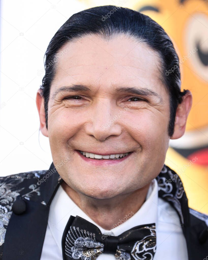 Corey Feldman arrives at the World Premiere Of Universal Pictures' 'Nope' held at the TCL Chinese Theatre IMAX on July 18, 2022 in Hollywood, Los Angeles, California, United States.