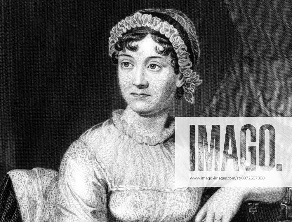 Portrait of Jane Austen (1775-1817) English novelist, whose works or romantic fiction. Dated 1810 WHA !ACHTUNG AUFNAHMEDATUM GESCHÄTZT!