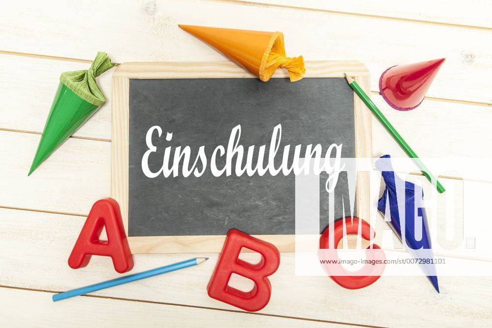 Einschulung auf Tafel Einschulung auf Tafel