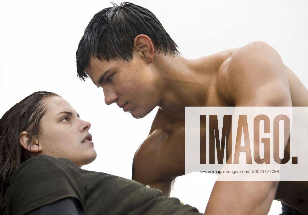 RELEASE DATE: November 20, 2009. MOVIE TITLE: Twilight: New Moon. STUDIO: Imprint Entertainment. PLOT: After Bella recovers from the vampire attack that almost claimed her life, she looks to celebrate her birthday with Edward and his family. However, a minor accident during the festivities results in Bella s blood being shed, a sight that proves too intense for the Cullens, who decide to leave the town of Forks, Washington for Bella and Edward s sake. Initially heartbroken, Bella finds a form of comfort in reckless living, as well as an even-closer friendship with Jacob Black. Danger in different forms awaits. PICTURED: KRISTEN STEWART as Bella Swan and TAYLOR LAUTNER as Jacob Black. - ZUMAg90_