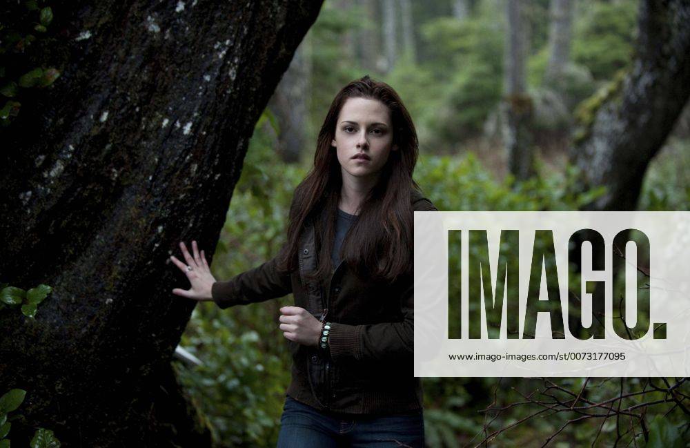 RELEASE DATE: November 20, 2009. MOVIE TITLE: Twilight: New Moon. STUDIO: Imprint Entertainment. PLOT: After Bella recovers from the vampire attack that almost claimed her life, she looks to celebrate her birthday with Edward and his family. However, a minor accident during the festivities results in Bella s blood being shed, a sight that proves too intense for the Cullens, who decide to leave the town of Forks, Washington for Bella and Edward s sake. Initially heartbroken, Bella finds a form of comfort in reckless living, as well as an even-closer friendship with Jacob Black. Danger in different forms awaits. PICTURED: KRISTEN STEWART as Bella Swan. - ZUMAg90_