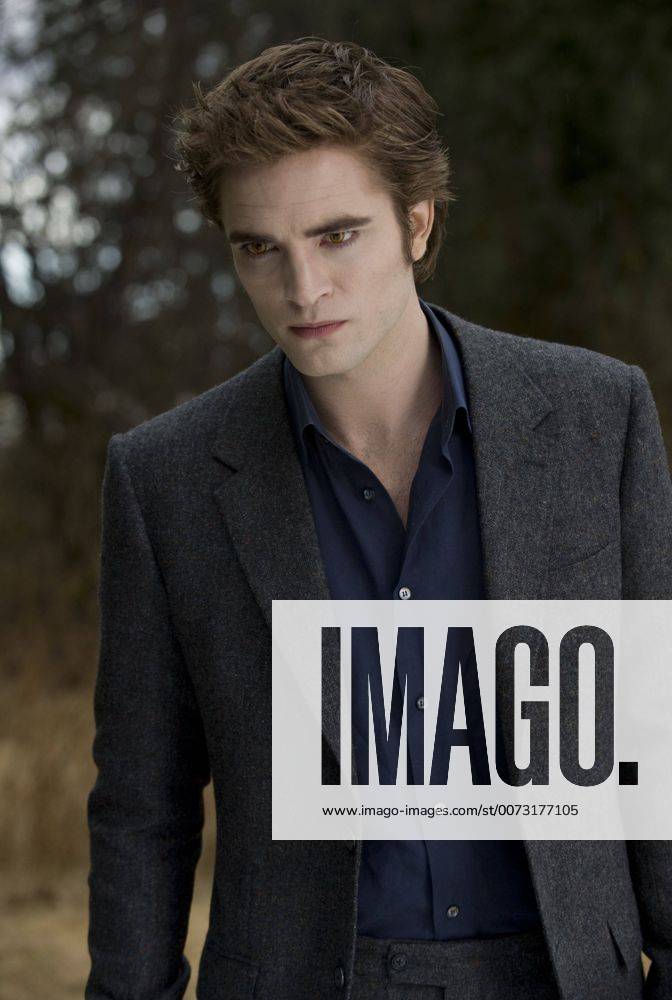 RELEASE DATE: November 20, 2009. MOVIE TITLE: Twilight: New Moon. STUDIO: Imprint Entertainment. PLOT: After Bella recovers from the vampire attack that almost claimed her life, she looks to celebrate her birthday with Edward and his family. However, a minor accident during the festivities results in Bella s blood being shed, a sight that proves too intense for the Cullens, who decide to leave the town of Forks, Washington for Bella and Edward s sake. Initially heartbroken, Bella finds a form of comfort in reckless living, as well as an even-closer friendship with Jacob Black. Danger in different forms awaits. PICTURED: ROBERT PATTINSON as Edward Cullen. - ZUMAg90_