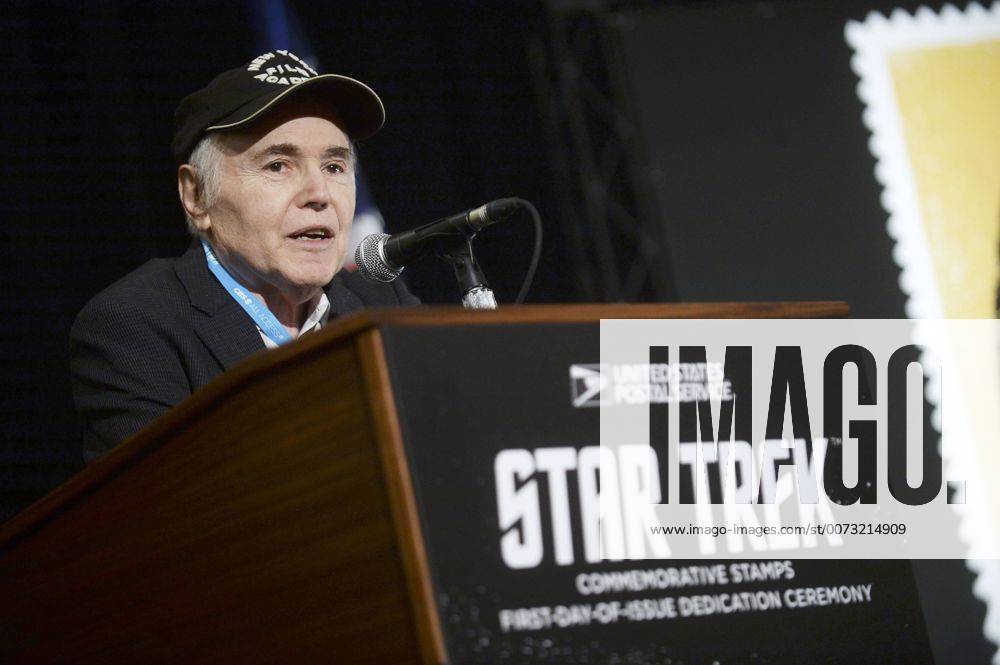 Walter Koenig bei der Präsentation der Star Trek Forever Briefmarken im Jacob K. Javits Convention Center. New York, 02.09.2016 Foto:xD.Tinex xFuturexImage