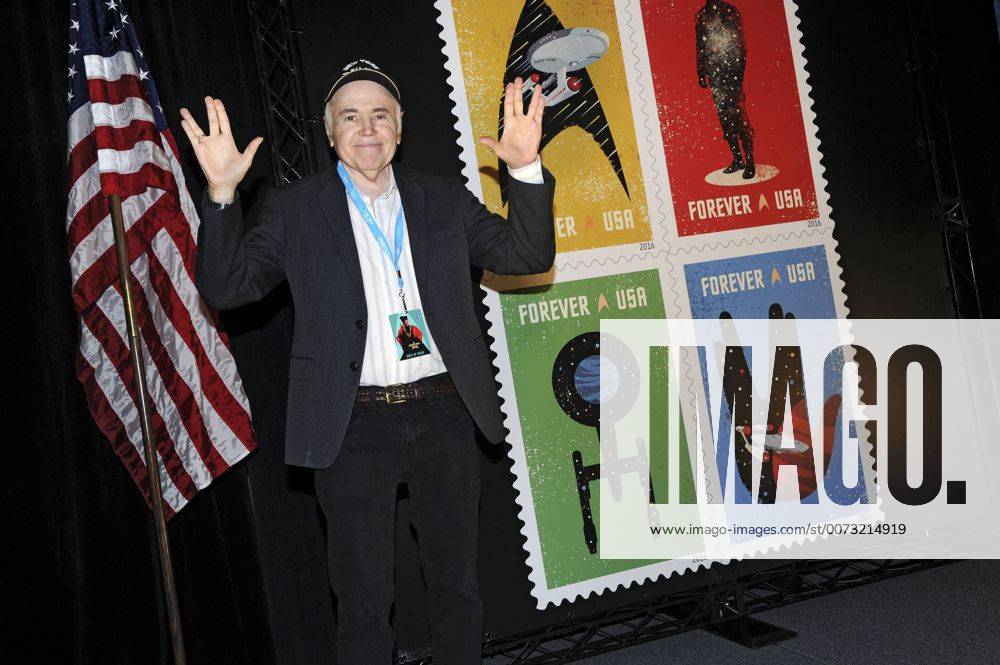 Walter Koenig bei der Präsentation der Star Trek Forever Briefmarken im Jacob K. Javits Convention Center. New York, 02.09.2016 Foto:xD.Tinex xFuturexImage