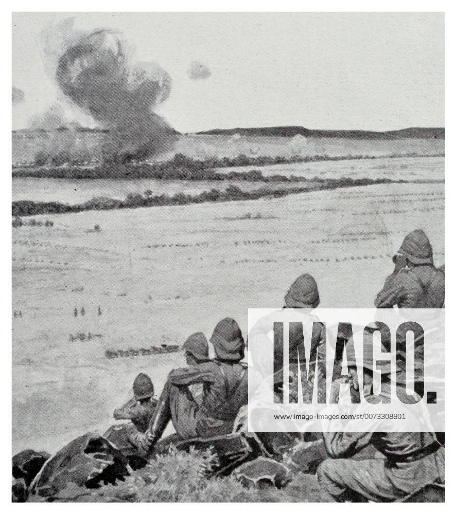 The Battle of Paardeberg or Perdeberg ( Horse Mountain ) was a major battle during the Second Anglo-Boer War. It was fought near Paardeberg Drift on the banks of the Modder River in the Orange Free State near Kimberley. 1900 WHA !ACHTUNG AUFNAHMEDATUM GESCHÄTZT!