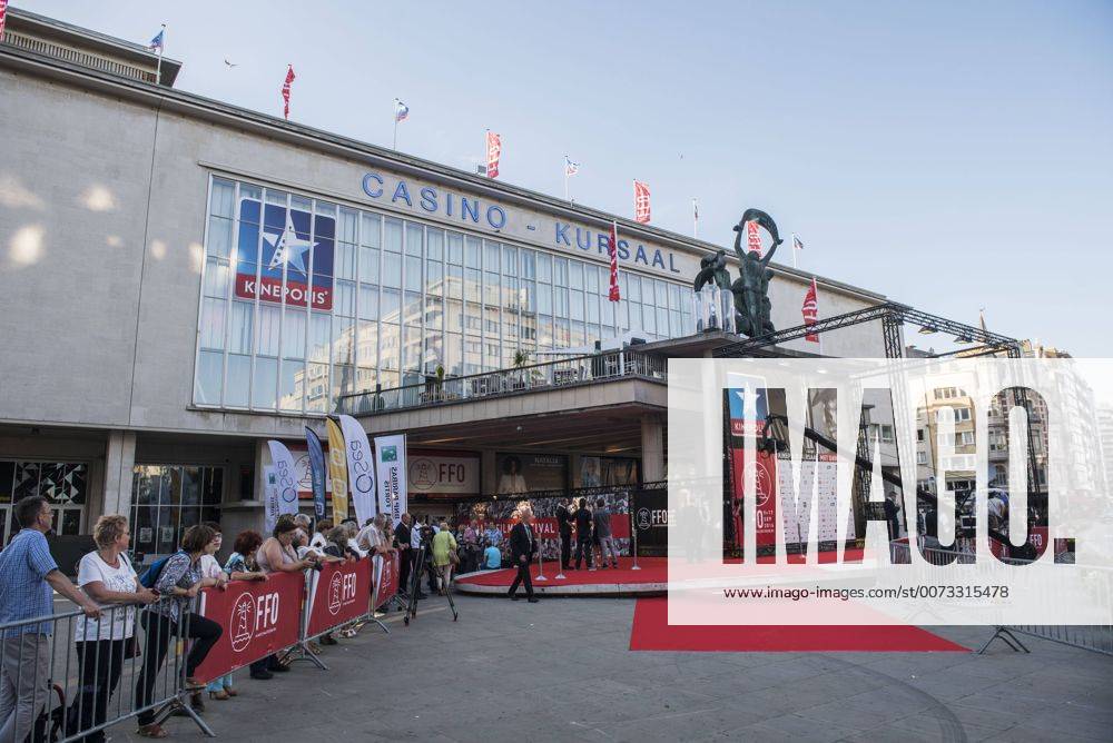 Illustration picture taken during the premiere of Everybody Happy , opening film of the tenth edition of the Oostende Film festival, in Oostende, Friday 09 September 2016. JONASxROOSENS 04927469