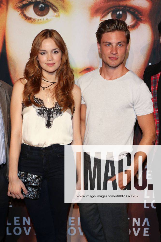 Emilia Schuele, Jannik Schuemann, Deutschlandpremiere von Lena Love im Mathaeser Filmpalast in Muenchen am 12.09.2016