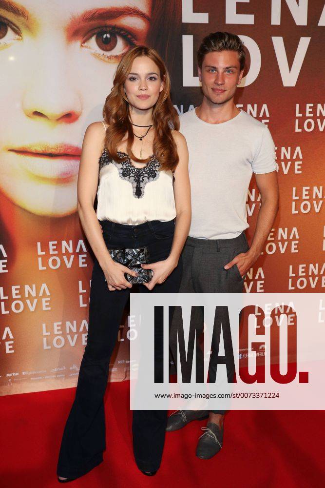 Lena Schuele, Jannik Schuemann, Deutschlandpremiere von Lena Love im Mathaeser Filmpalast in Muenchen am 12.09.2016
