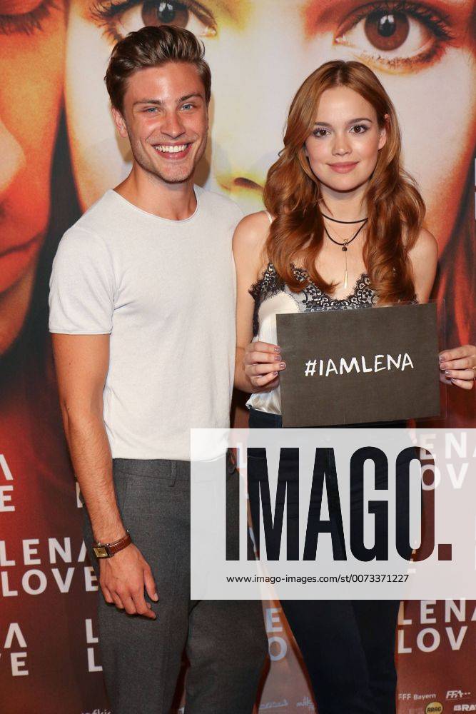 Jannik Schuemann, Lena Schuele, Deutschlandpremiere von Lena Love im Mathaeser Filmpalast in Muenchen am 12.09.2016