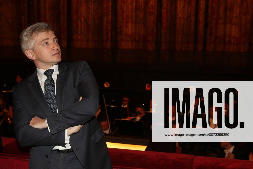 Head of the Moscow government s Department of Culture, Alexander Kibovsky at Moscow s Bolshoi Theatre where a production of Giuseppe Verdi s opera Simon Boccanegra is to be presented by the Teatro alla Scala (Milan s grand opera house) as part of the 2016 Chereshnevy Les Open Art Festival. Artyom Korotayev TASS TS03114A