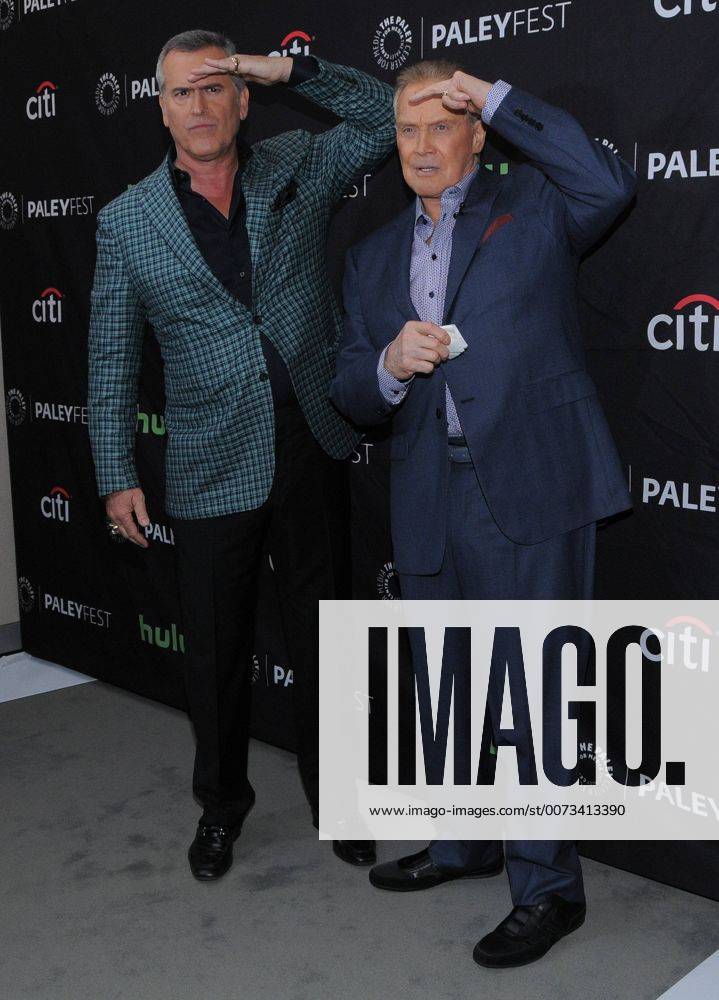Beverly Hills, CA, United States - 14 September 2016 - Beverly Hills, California. Bruce Campbell, Lee Majors. The Paley Center For Media s PaleyFest 2016 Fall TV Preview - Ash vs Evil Dead held at the Paley Center for Media. Photo Credit: AdMedia Beverly Hills United States - ZUMAa123