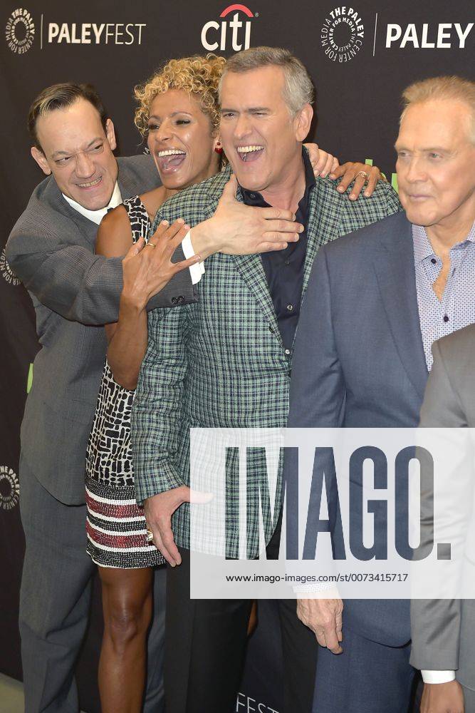 Ted Raimi, Michelle Hurd, Bruce Campbell und Lee Majors beim Screening der TV-Serie Ash vs. Evil Dead bei den 10. PaleyFest Herbst TV Previews im Paley Center for Media. Beverly Hills, 14.09.2016 Foto:xD.xStarbuckx xFuturexImage
