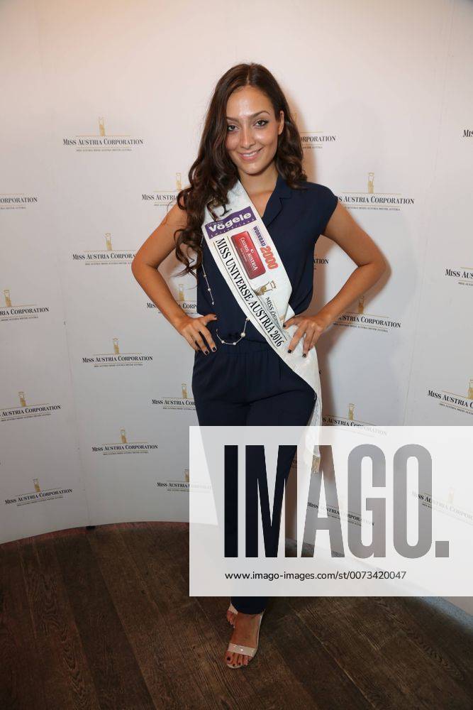 Miss Austria PK Wien, Cafe Rochus, 15. 09. 2016 Dajana DZINIC