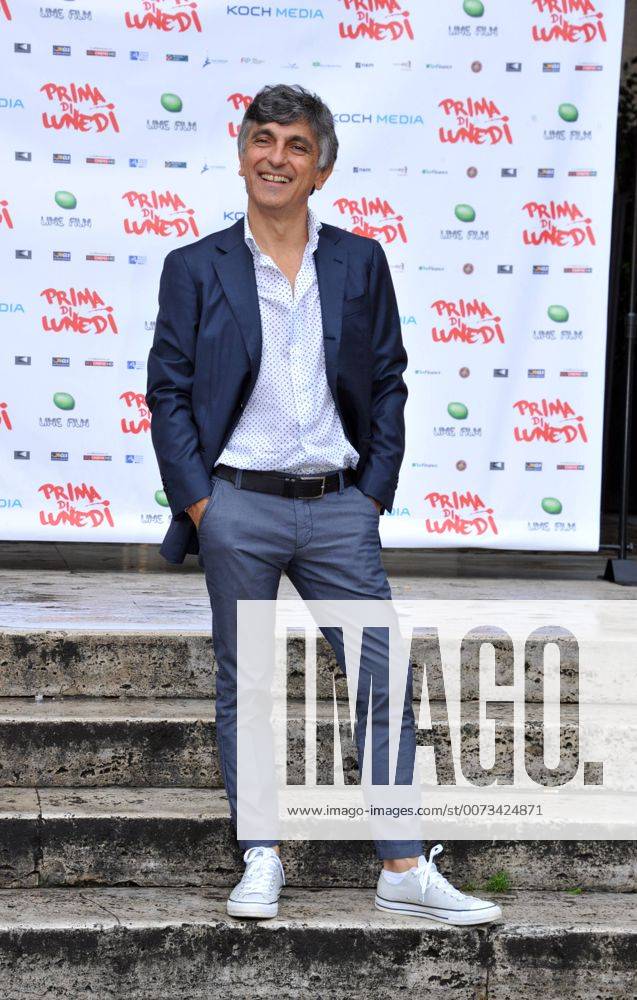 Rome Photocall film First Monday . Pictured: Vincenzo Salemme