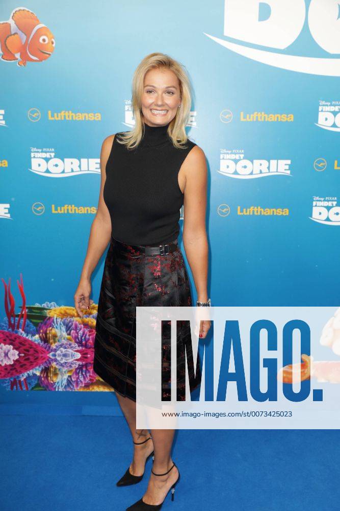 Franziska van Almsick bei der Findet Dorie Kino Premiere am 15.09.2016 in Berlin Findet Dorie Kinopremiere in Berlin, 2016