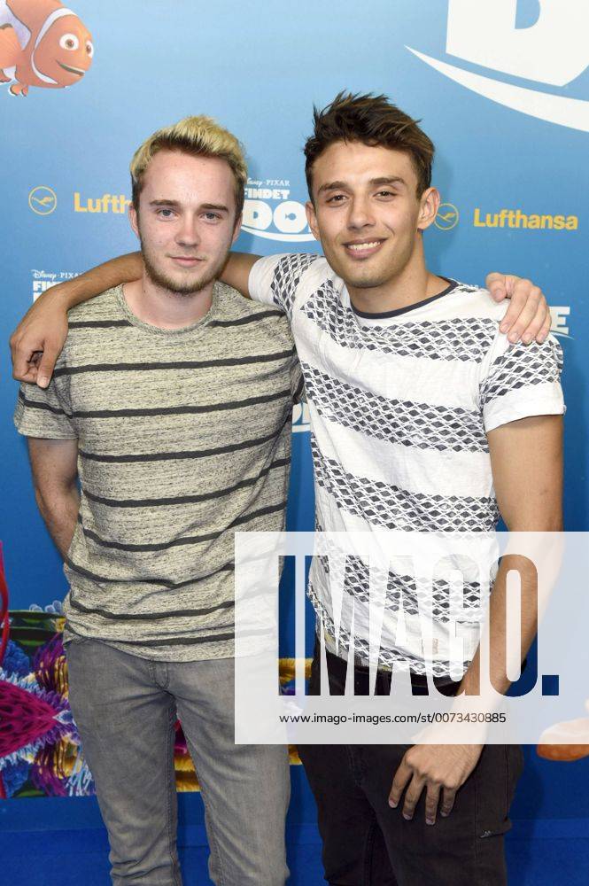 Julian Hannes und Amir Yarahi bei der Premiere des Kinofilms Findet Dorie Finding Dory im Zoo Palast. Berlin, 15.09.2016 Foto:xFredericx xFuturexImage