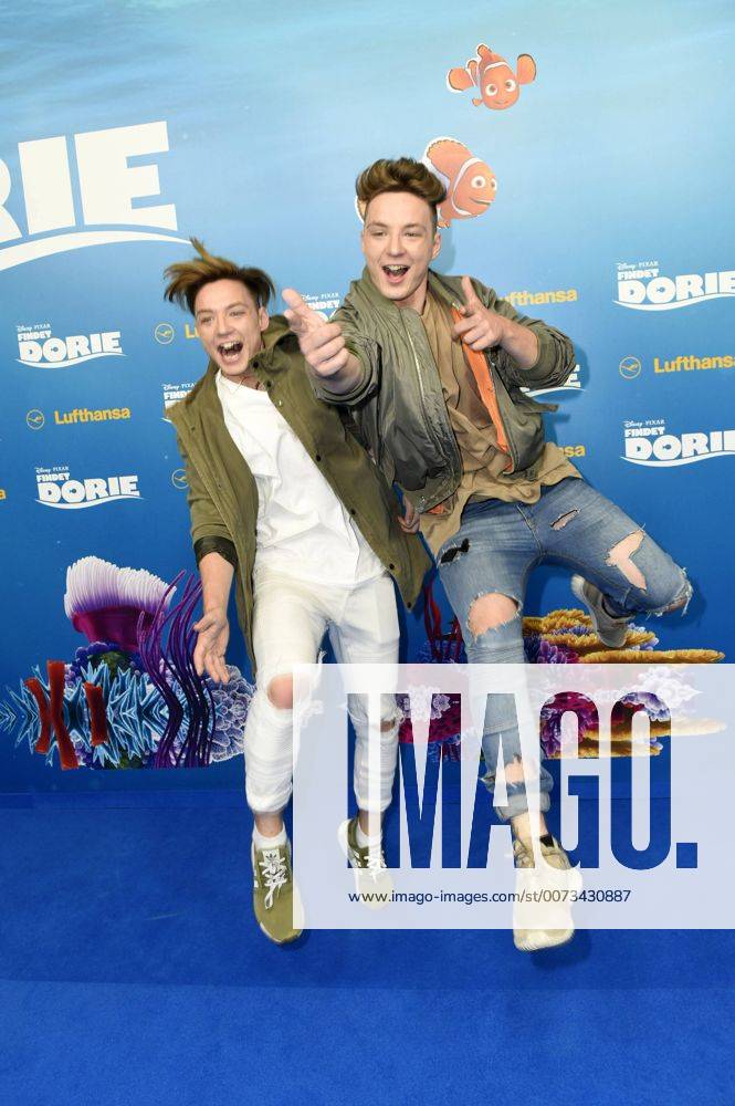 Heiko Lochmann und Roman Lochmann (Die Lochis) bei der Premiere des Kinofilms Findet Dorie Finding Dory im Zoo Palast. Berlin, 15.09.2016 Foto:xFredericx xFuturexImage
