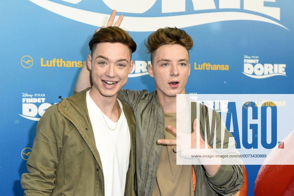 Heiko Lochmann und Roman Lochmann (Die Lochis) bei der Premiere des Kinofilms Findet Dorie Finding Dory im Zoo Palast. Berlin, 15.09.2016 Foto:xFredericx xFuturexImage