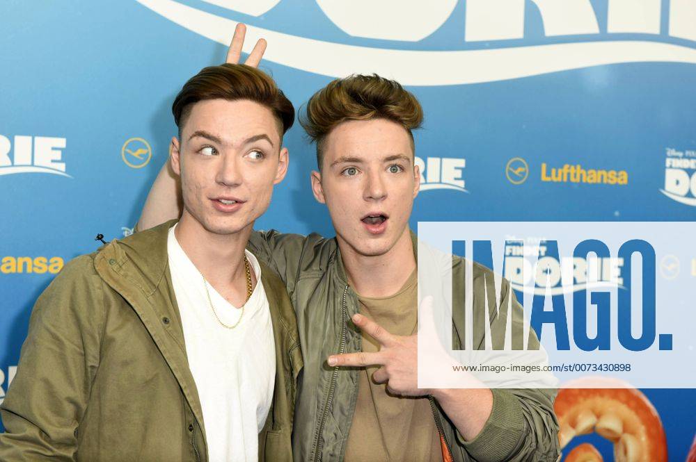 Heiko Lochmann und Roman Lochmann (Die Lochis) bei der Premiere des Kinofilms Findet Dorie Finding Dory im Zoo Palast. Berlin, 15.09.2016 Foto:xFredericx xFuturexImage