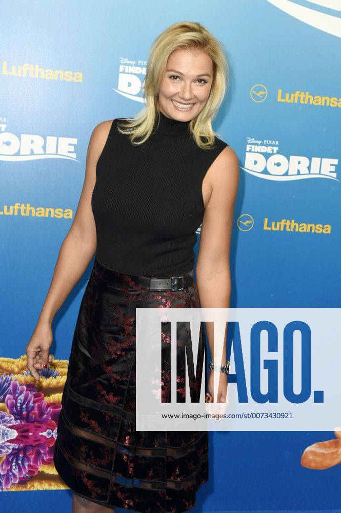 Franziska van Almsick bei der Premiere des Kinofilms Findet Dorie Finding Dory im Zoo Palast. Berlin, 15.09.2016 Foto:xFredericx xFuturexImage