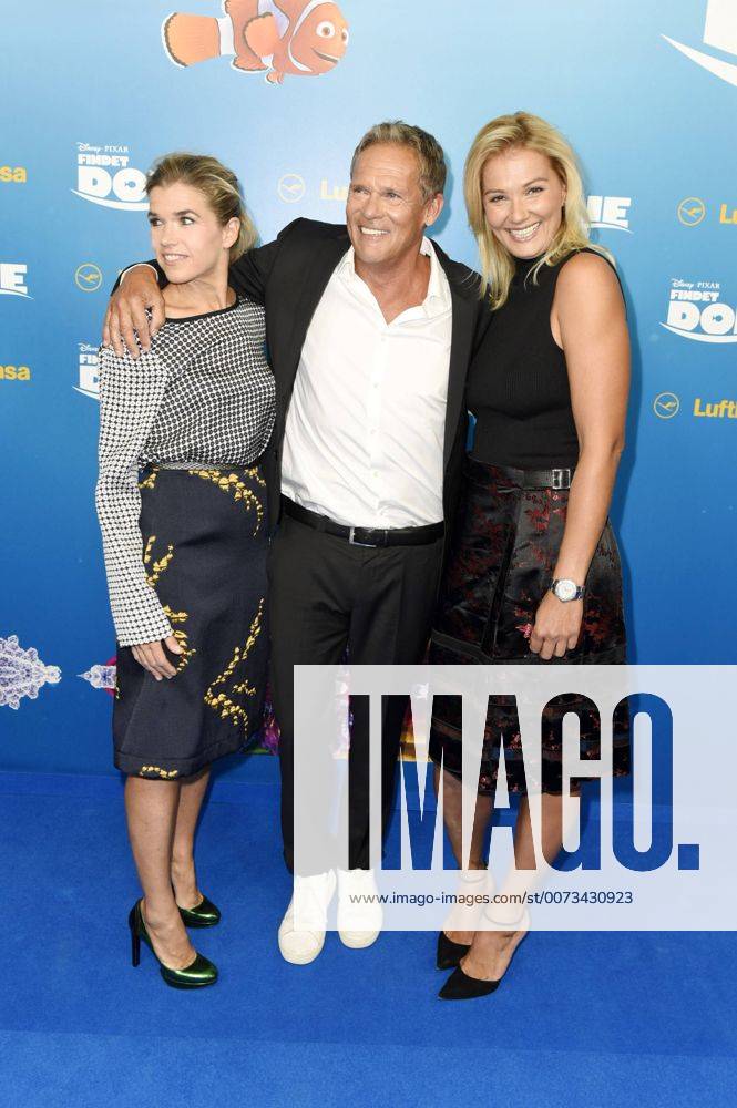 Anke Engelke, Christian Tramitz und Franziska van Almsick bei der Premiere des Kinofilms Findet Dorie Finding Dory im Zoo Palast. Berlin, 15.09.2016 Foto:xFredericx xFuturexImage