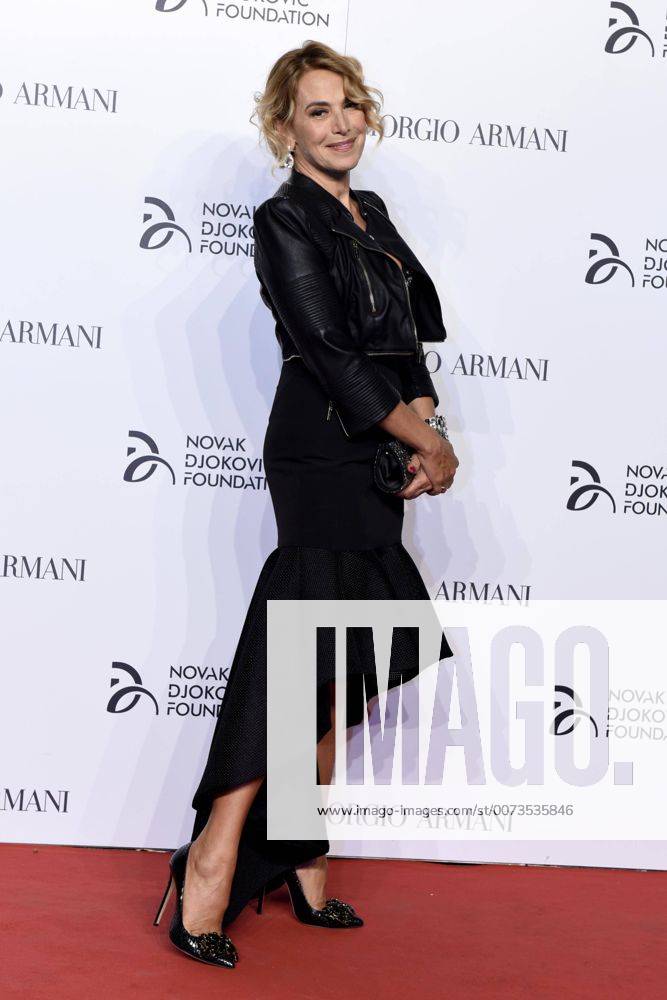 Milano 20 09 2016 - Red Carpet Novak Djokovic Foundation: Barbara D urso 0