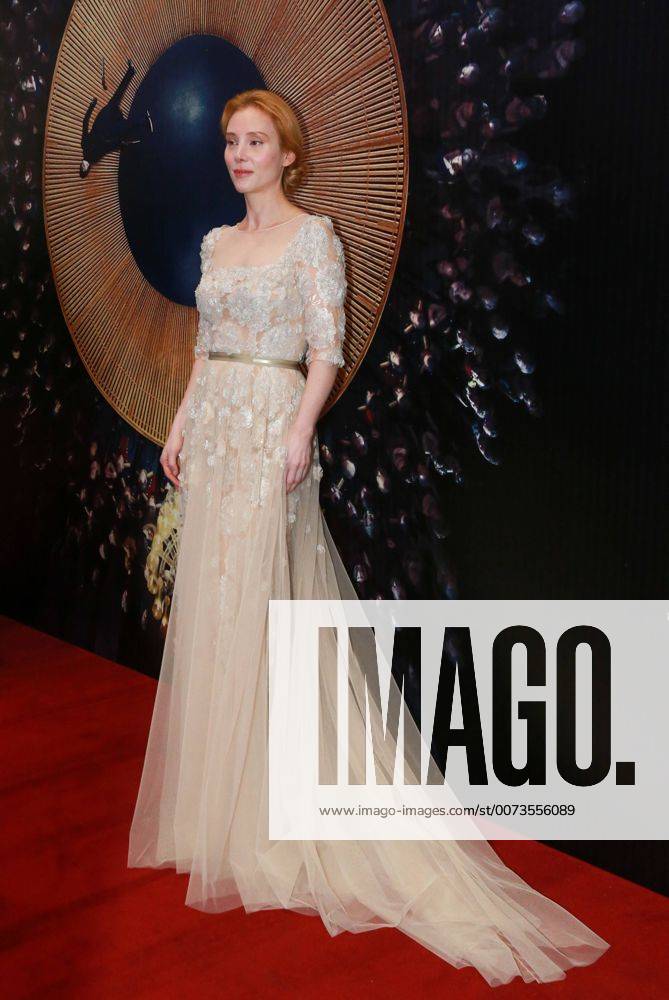 German actress Franziska Petri attends the Moscow premiere of Russian director Alexei Mizgirev s new film The Duelist at the Formula Kino na Kutuzovskom Cinema. Sergei Fadeichev TASS TS031F36