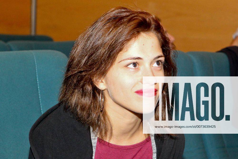 Athens, Greece - Italian actress Daphne Scoccia attends at the premiere of her film Fiore in Athens. Athens Greece - ZUMAv62_