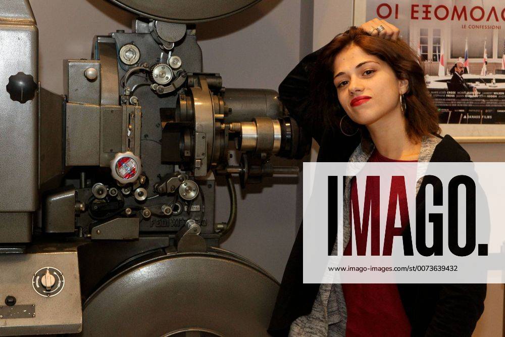 Athens, Greece - Italian actress Daphne Scoccia attends at the premiere of her film Fiore in Athens. Athens Greece - ZUMAv62_