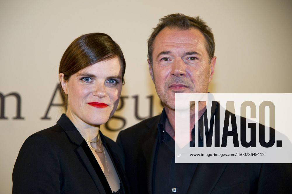 Sebastian KOCH, Schauspieler, Fritzi HABERLANDT, Schauspielerin, Filmpremiere Nebel im August , in der Lichtburg in Essen
