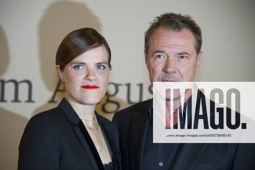 Sebastian KOCH, Schauspieler, Fritzi HABERLANDT, Schauspielerin, Filmpremiere Nebel im August , in der Lichtburg in Essen