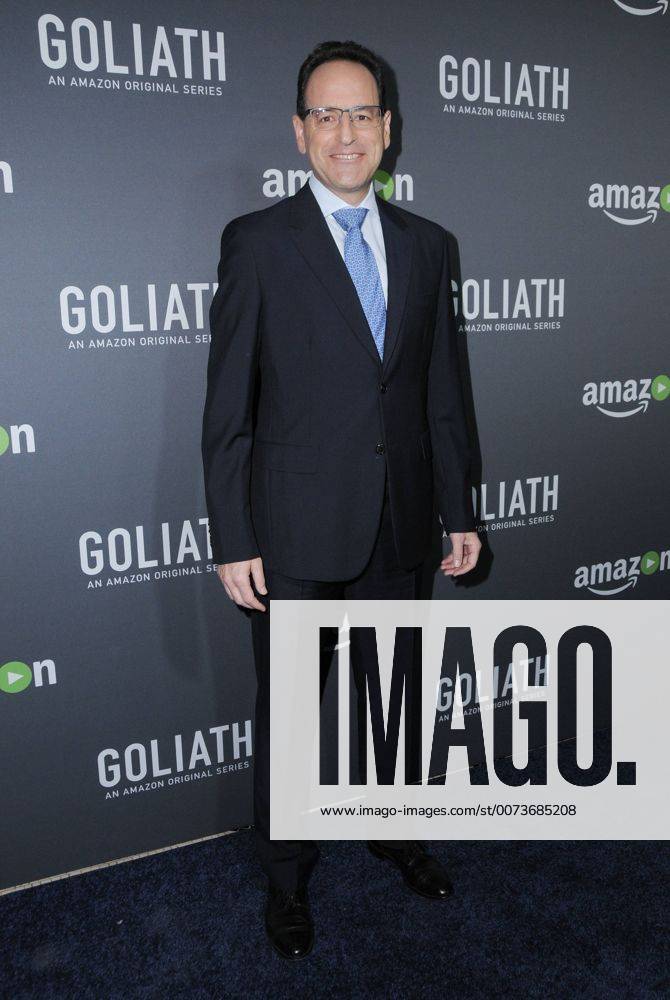 West Hollywood, CA, United States - 30 September 2016 - West Hollywood, California. Jonathan Shapiro. Amazon Red Carpet Premiere Screening Of Original Drama Series Goliath held at The London West Hollywood. Photo Credit: AdMedia West Hollywood United States - ZUMAa123