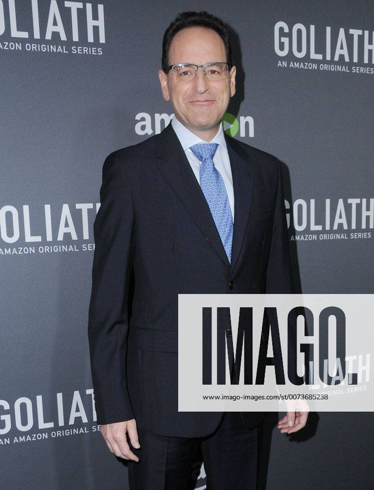 West Hollywood, CA, United States - 30 September 2016 - West Hollywood, California. Jonathan Shapiro. Amazon Red Carpet Premiere Screening Of Original Drama Series Goliath held at The London West Hollywood. Photo Credit: AdMedia West Hollywood United States - ZUMAa123