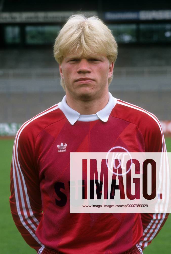 Torwart Oliver Kahn (Karlsruher SC) Präsentation, Pressetermin, Porträttermin, Porträt